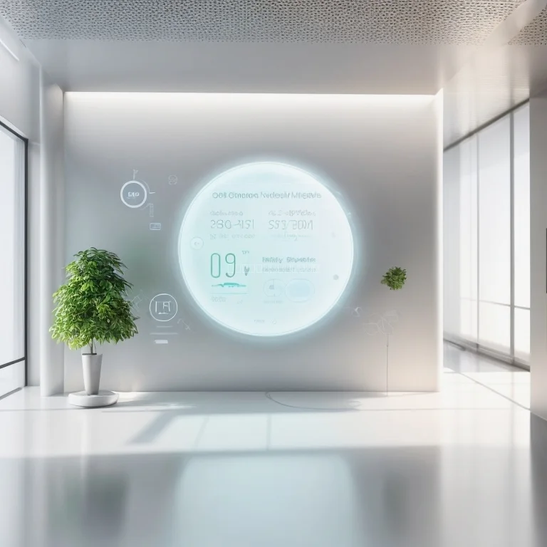 Grafik fortschrittlicher Luftstromsteuerung